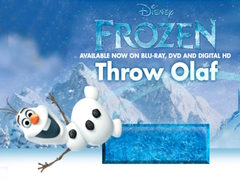 Игри Frozen: Throw Olaf