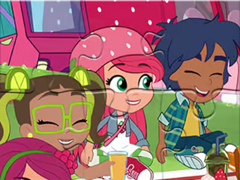Игри Jigsaw Puzzle: Strawberry Girl