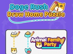 Игри Doge Rush : Draw Home Puzzle