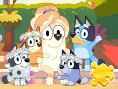 Игри Jigsaw Puzzle: Bluey Sweet Portrait