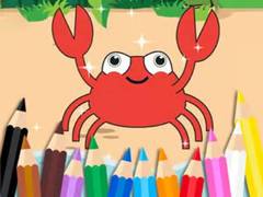 Игри Coloring Book: Happy Crab