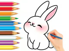 Игри Coloring Book: Cute Rabbit