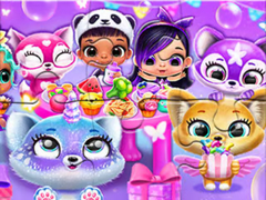 Игри Jigsaw Puzzle: Fluvsies Family