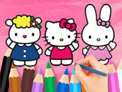 Игри Coloring Book: Hello Kitty With Friends
