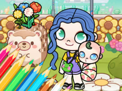 Игри Coloring Book: Avatar World Babycare