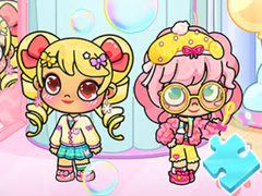 Игри Jigsaw Puzzle: Avatar World Candy Girl