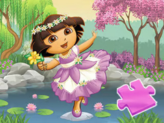Игри Jigsaw Puzzle: Dora Lake Dance