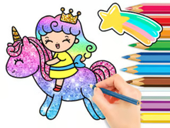 Игри Coloring Book: Unicorn Princess