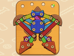 Игри Wood & Screw Puzzle