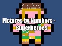 Игри Pictures by Numbers - Superheroes