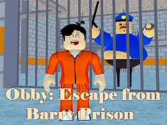 Игри Obby: Escape from Barry Prison