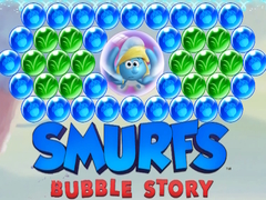 Игри Smurfs Bubble Story