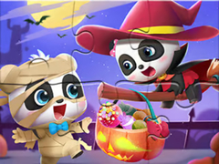 Игри Jigsaw Puzzle: Baby Panda Halloween