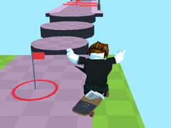 Игри Obby: Skateboard Race