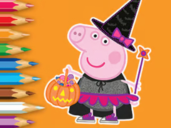 Игри Coloring Book: Peppa Pig Halloween