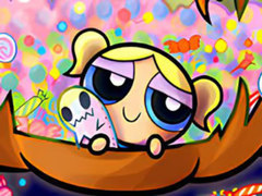Игри Jigsaw Puzzle: Powerpuff Girl Halloween