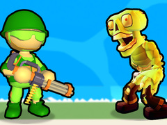 Игри Destruction of Stickman Zombie