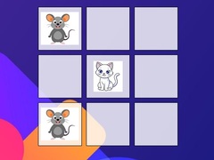 Игри Tic-tac-toe Mouse Vs Cat