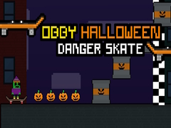 Игри Obby Halloween Danger Skate