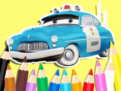 Игри Coloring Book: Cars Sheriff