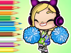 Игри Coloring Book: Avatar World Cheerleader