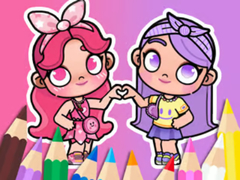 Игри Coloring Book: BFF In Avatar World