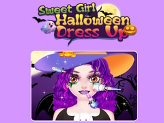 Игри Sweet Girl Halloween Dress Up