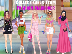 Игри College Girls Team Fashion Makeover