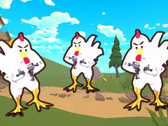 Игри Chicken shooter io