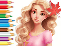 Игри Coloring Book: Barbie Autumn Tale