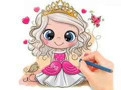 Игри Coloring Book: Chibi Doll Princess