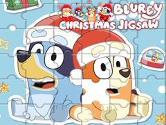 Игри Bluey Christmas Jigsaw