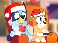 Игри Jigsaw Puzzle: Bluey Christmas Party