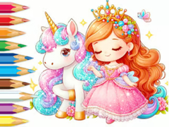 Игри Coloring Book: Unicorn Secret Whisper