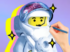 Игри Coloring Book: LEGO Astronaut