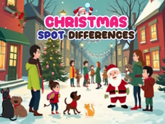 Игри Christmas Spot differences