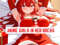 Игри Anime Girls In Red Dress Tile Puzzle