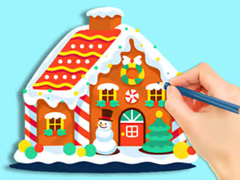 Игри Coloring Book: Gingerbread Hut