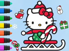 Игри Coloring Book: Hello Kitty Christmas