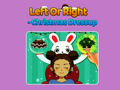 Игри Left Or Right - Christmas Dressup