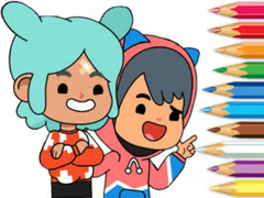 Игри Coloring Book: Toca Boca Friends