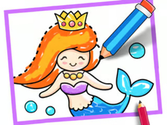 Игри Toddler Drawing: Mermaid