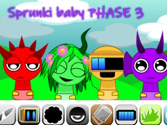 Игри Sprunki baby PHASE 3