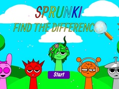 Игри Sprunki Find The Differences