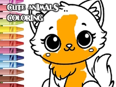 Игри Cute Animals Coloring