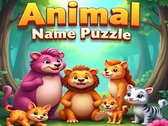 Игри Animal Name Puzzle