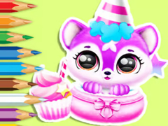 Игри Coloring Book: Baby Fluff's Birthday
