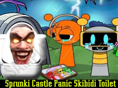 Игри Sprunki Castle Panic Skibidi Toilet