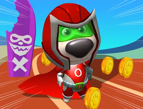 Игри Superdog: Hero's Dash  онлайн.