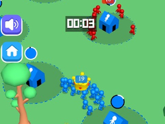 Игри Giant Crowd Io House Capture